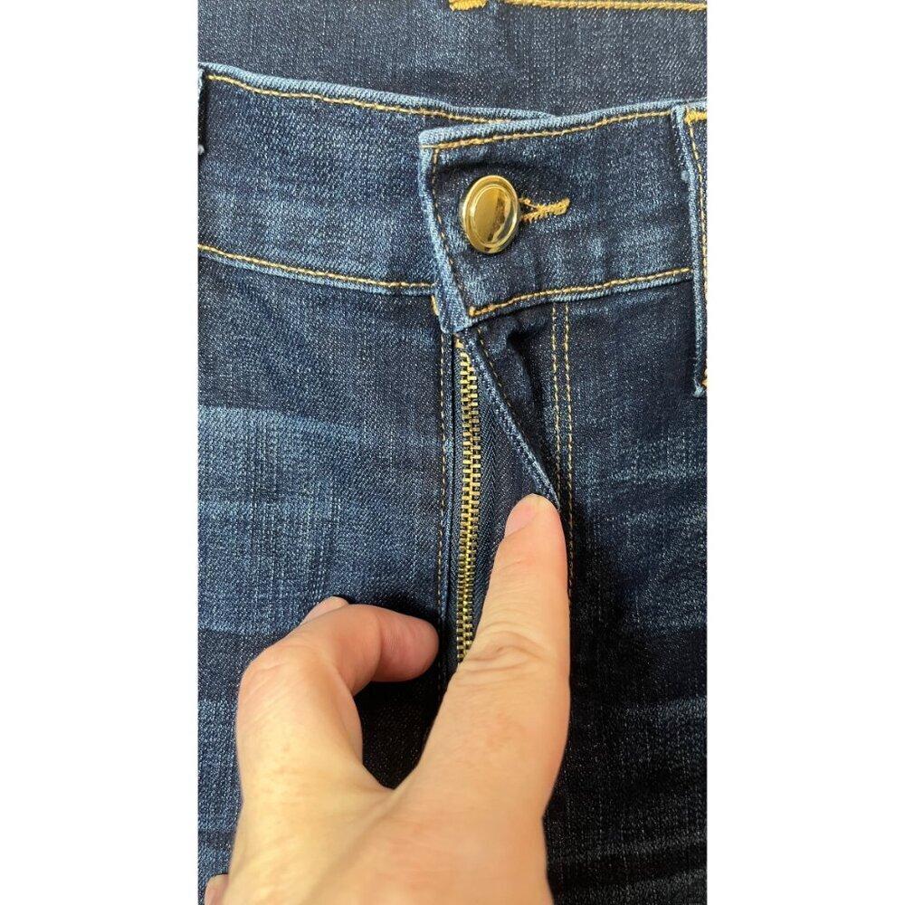 FRAME MERIBEL WIDE LEG FLARE SLIM FIT JEANS 26 - Picture 4 of 11